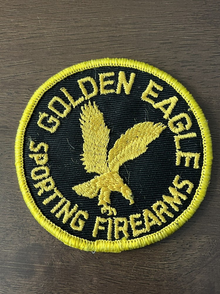 VINTAGE "GOLDEN EAGLE SPORTING FIREARMS" Patch