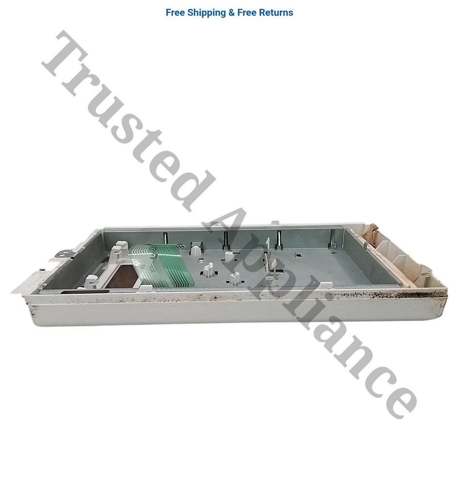 GE Microwave Control Panel, White WB07X10811 ASMN WHITE