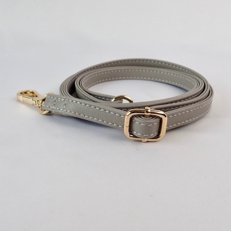 Shoulder Strap (Light Gray) Cotton Raffia
