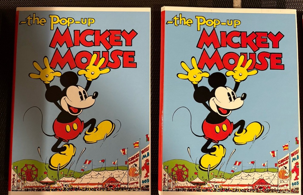 The Pop-up Mickey Mouse And Minnie Mouse
