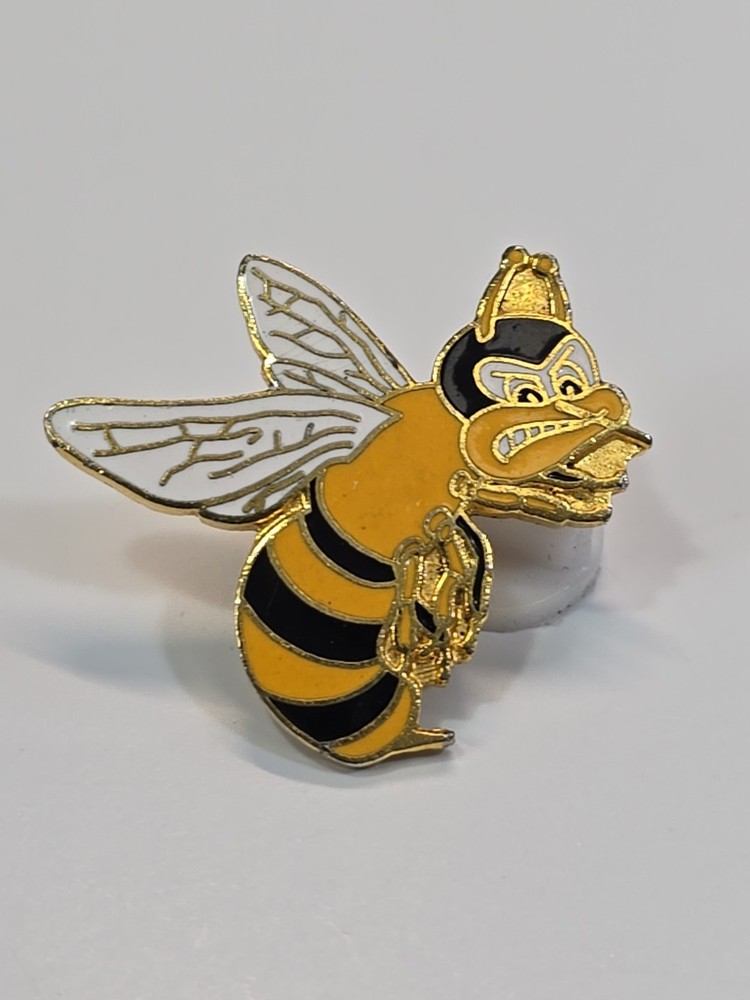 Angry Bee Lapel Pin