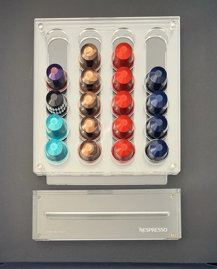 NESPRESSO Versilo Coffee Capsule Dispenser – Easy Storage & Display 2 PACK