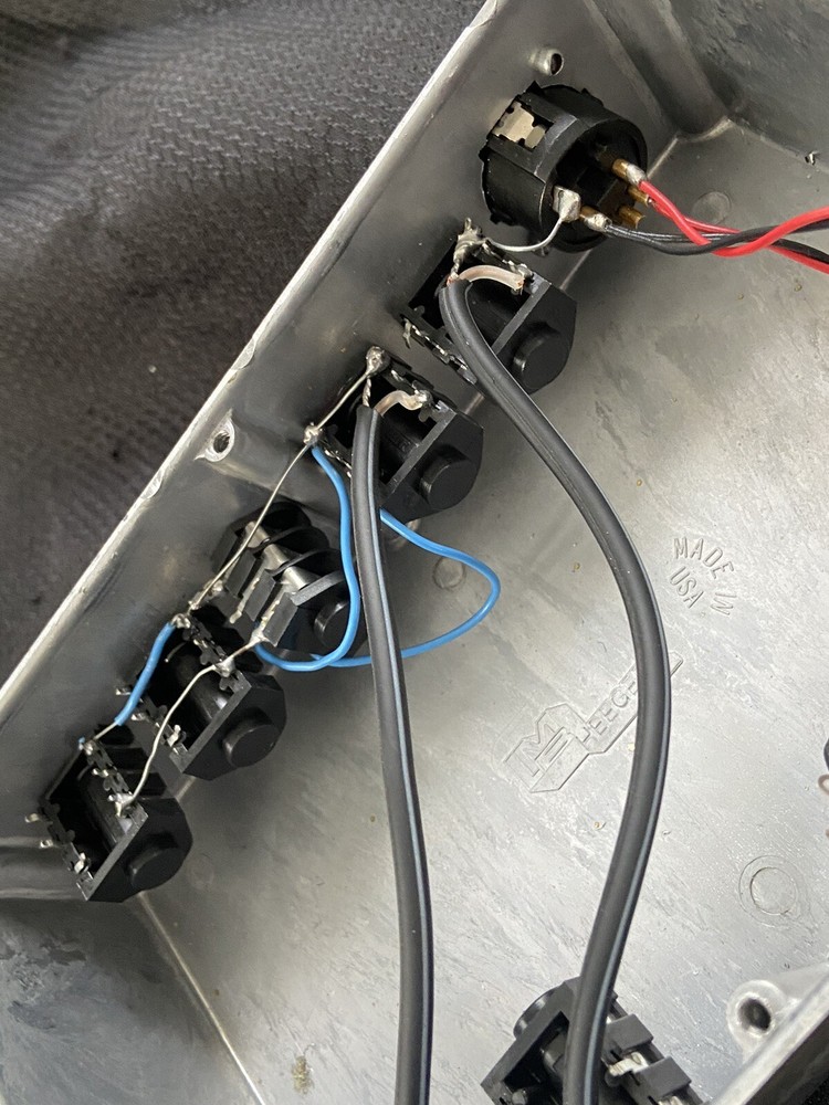 Custom Made Pedal Board Splitter Routing Box