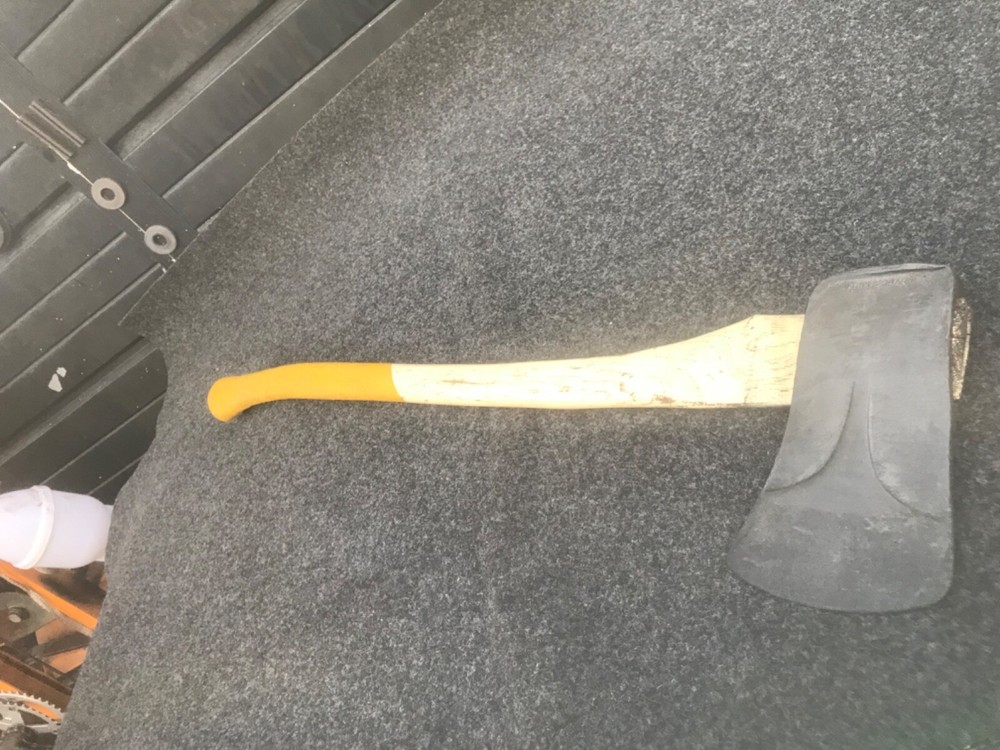 Anniversary Single Bit Axe Head With Bevels w/ original edge!!!!