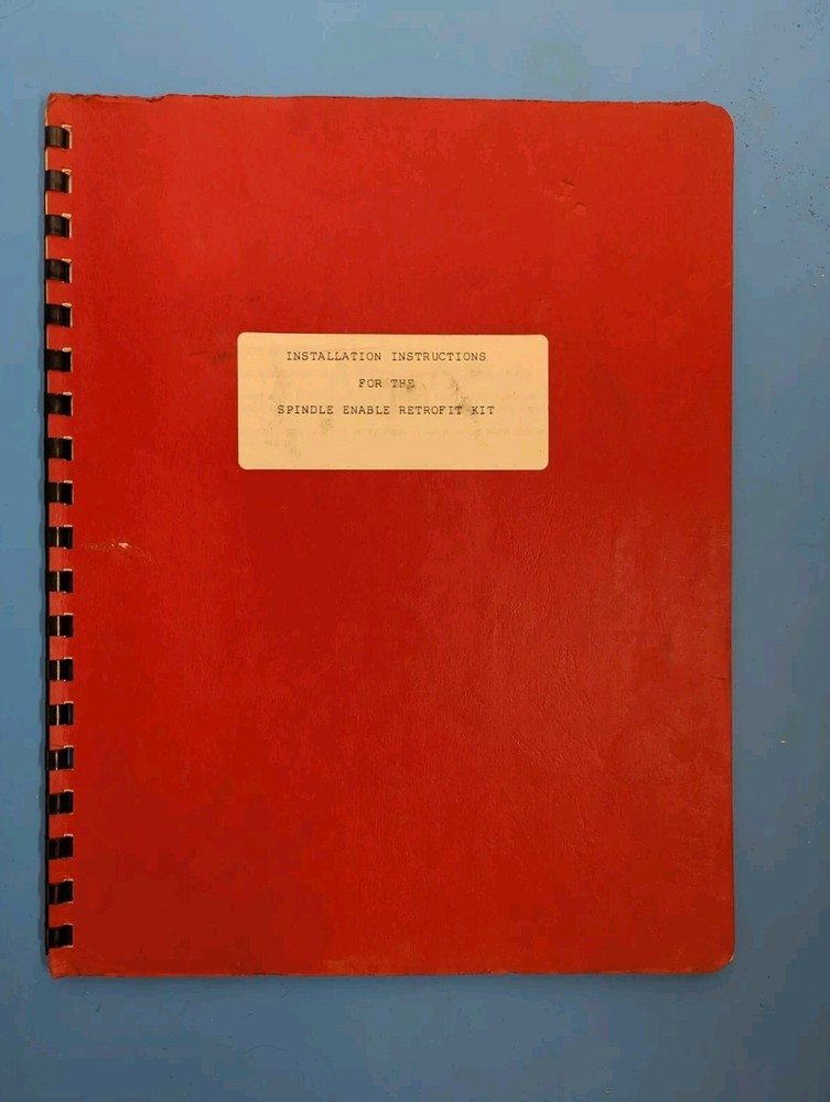 Bridgeport Spindle Enable Retrofit Kit Installation Instructions