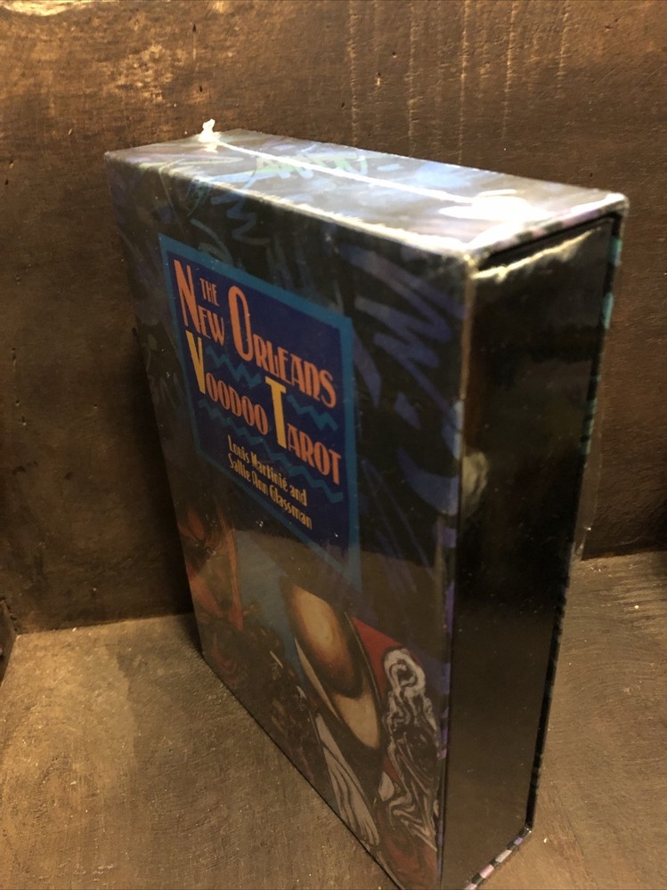 Open Box orleans woodoo tarot And A Book