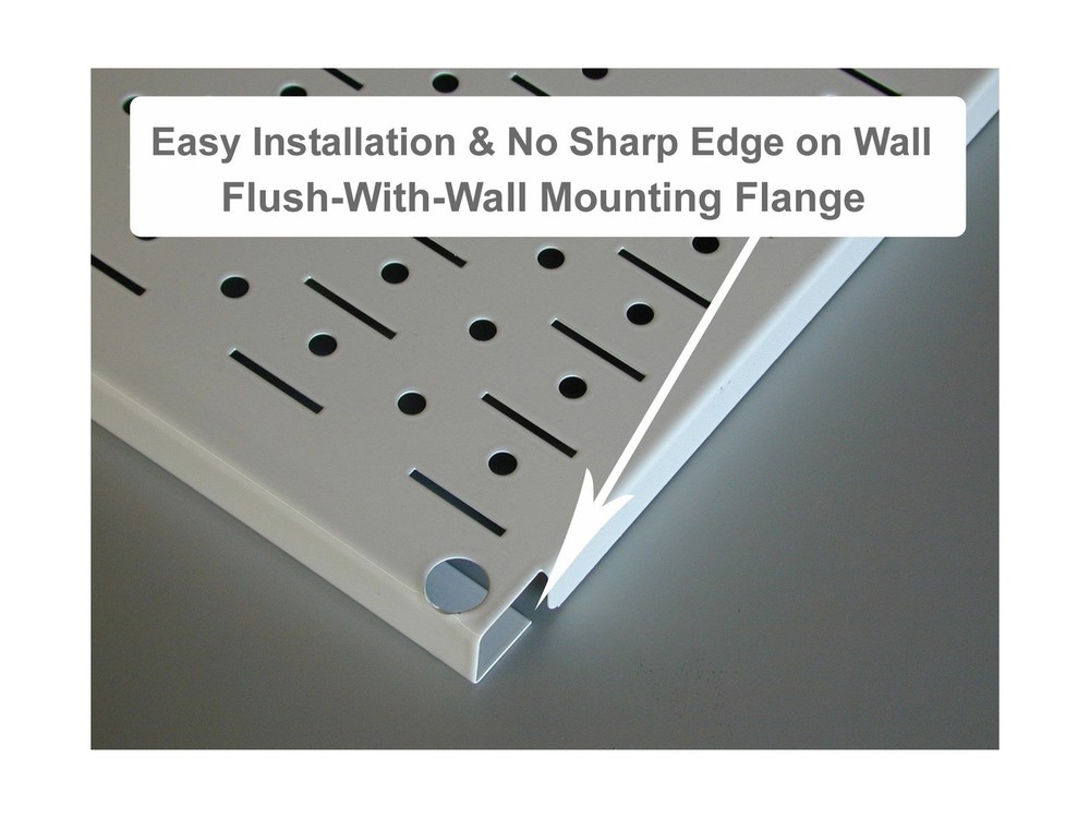 Wall Control Pegboard Organizer 4 ft. Metal Pegboard Standard Tool Storage Ki...