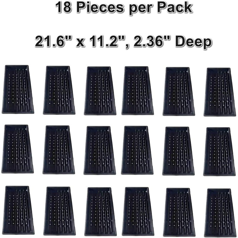 Durable Seed Trays Germination Propagation Hydroponics Multi-Season Use
