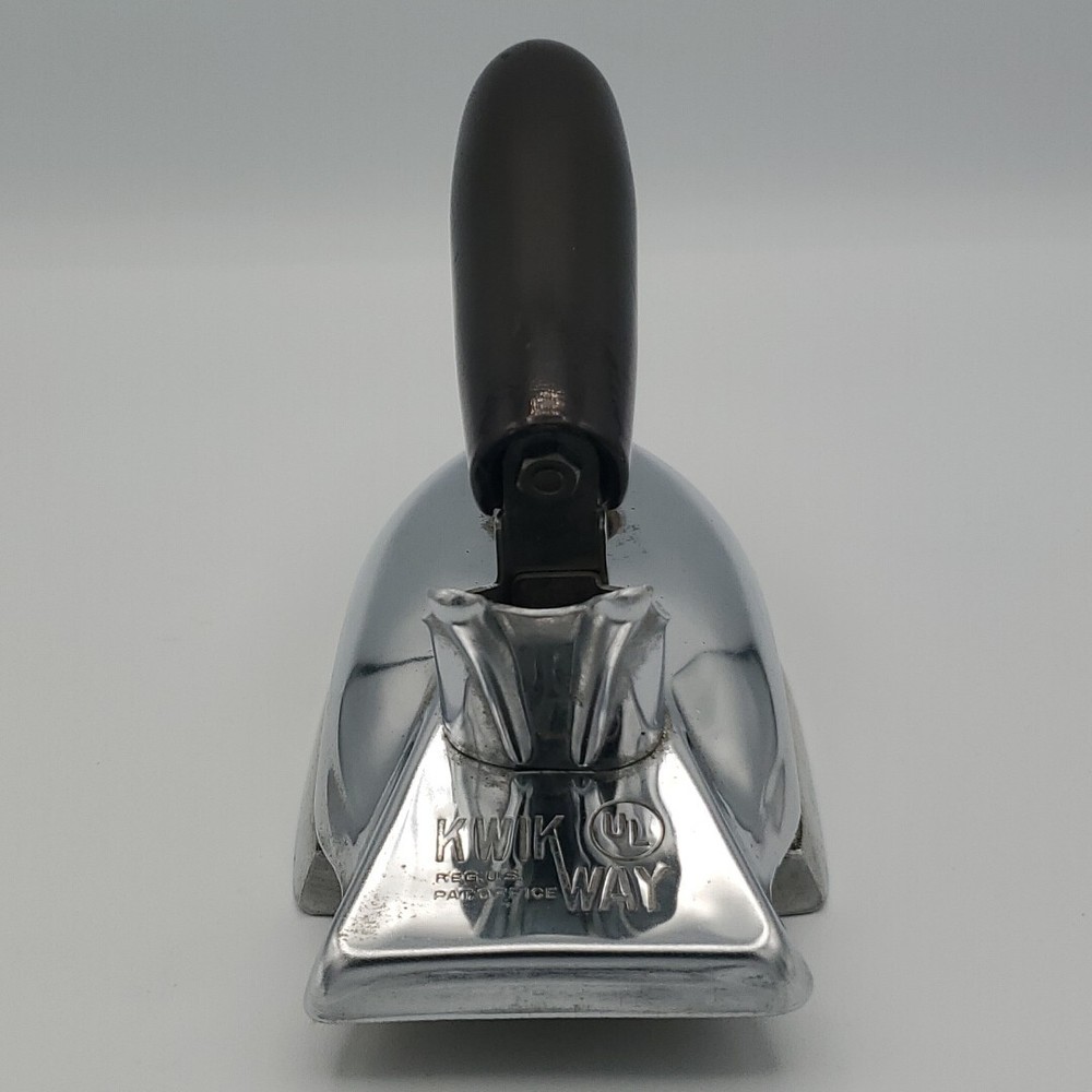 Vintage Kwik Way Flat Iron