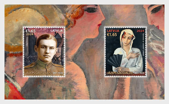 Latvia - Distinguished Artists - Jazeps Grosvalds