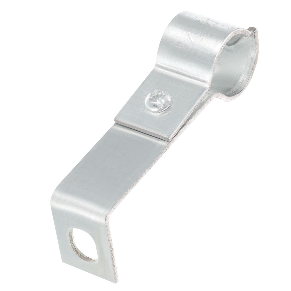 L Shaped Standoff Pipe Clamp Strap Right Angle Pipe Support 80mm Fit 3/4" Pipe