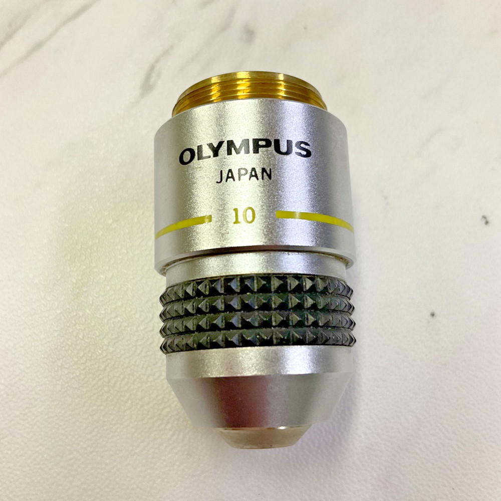 Olympus Japan Microscope Objective DPlan 10 0.25 160/0.17 Tested