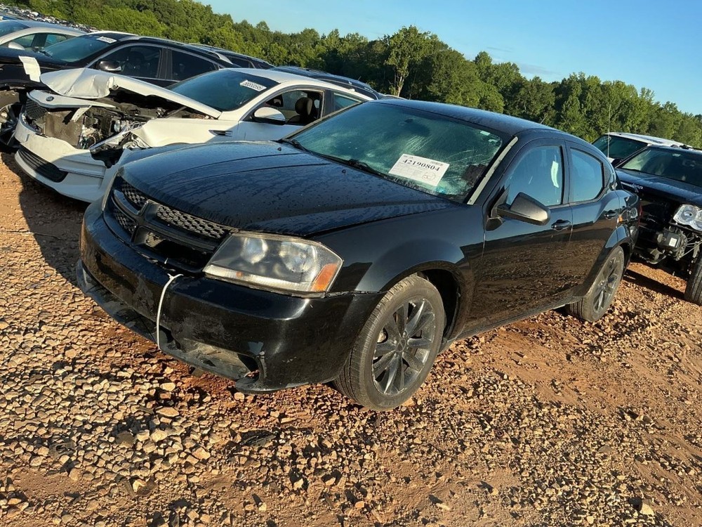 Trunk/Hatch/Tailgate With Spoiler Fits 08-14 AVENGER 4711820