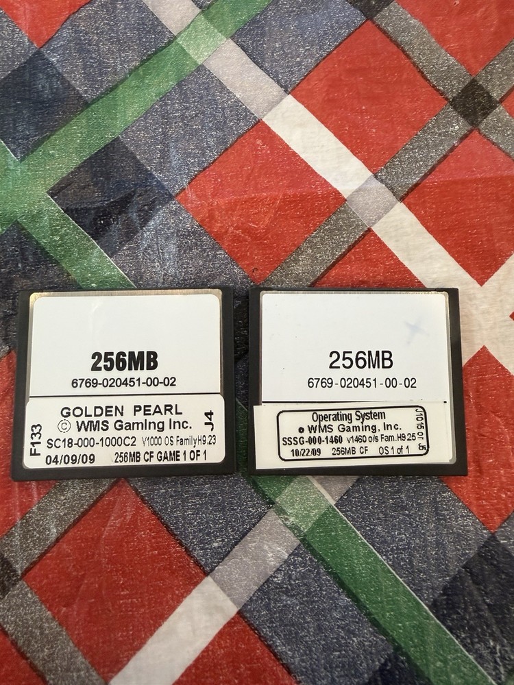 WMS  BB2 SLOT MACHINE SOFTWARE SET - GOLDEN PEARL