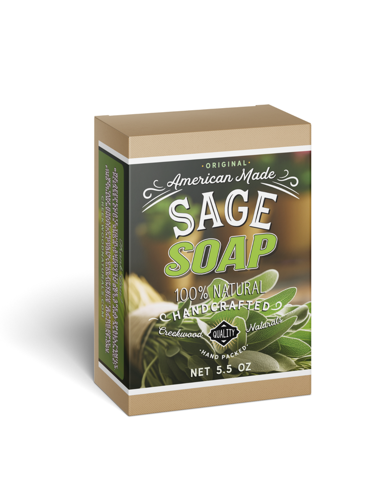 Sage Soap Bar - All Natural Perfume Free