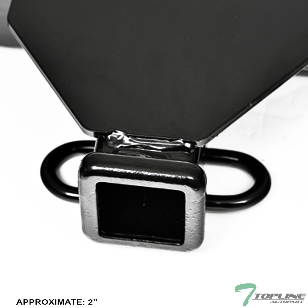 Topline For 2007-2014 Ford Edge/MKX Class 3 Trailer Hitch Tow Receiver 2" - Blk
