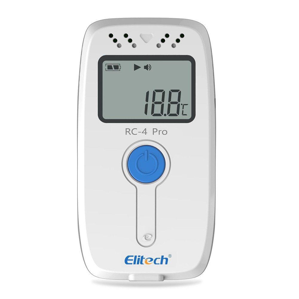 Elitech RC-4Pro Temperature Data Logger Recorder with External Probe -40℉~185℉