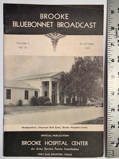 Vintage - Brooke Hospital , October, 1945