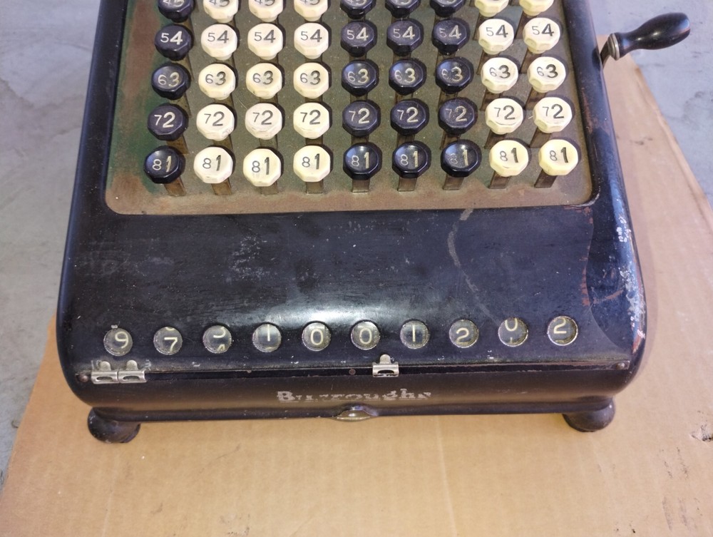 Antique Burroughs Adding Machine