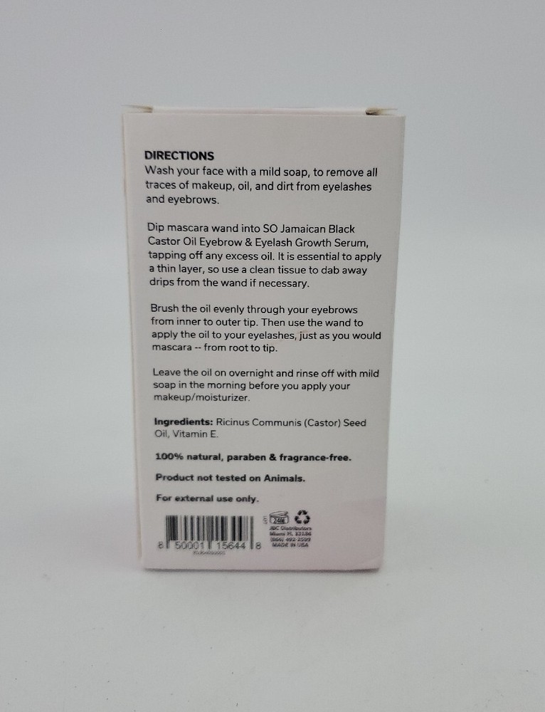 SO Eyelash & Eyebrow Growth Serum 100% Natural