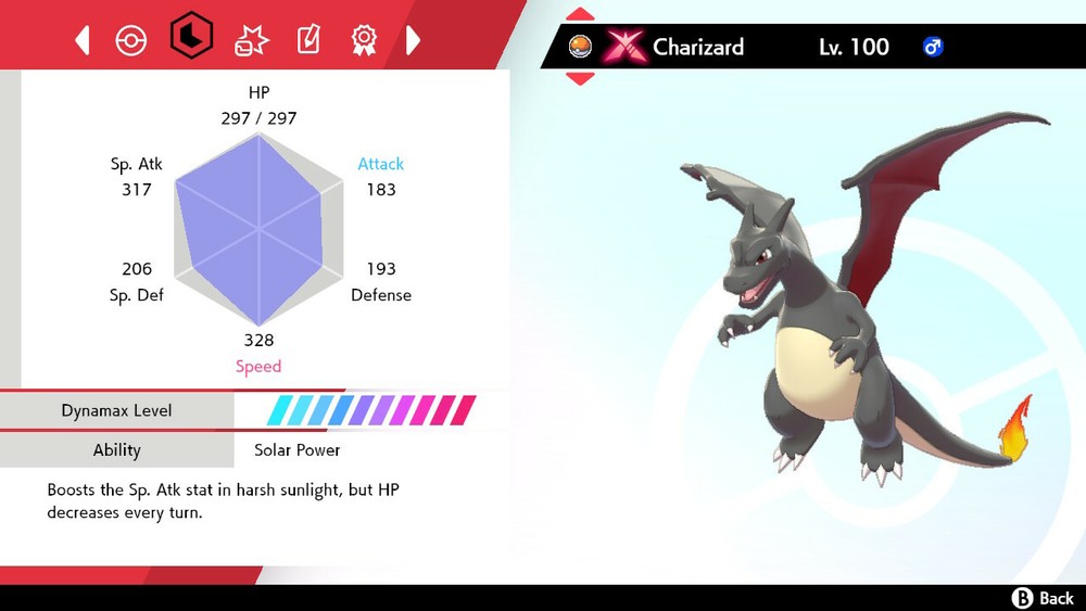 Charizard 6IVs Shiny Pokemon Sword and Shield
