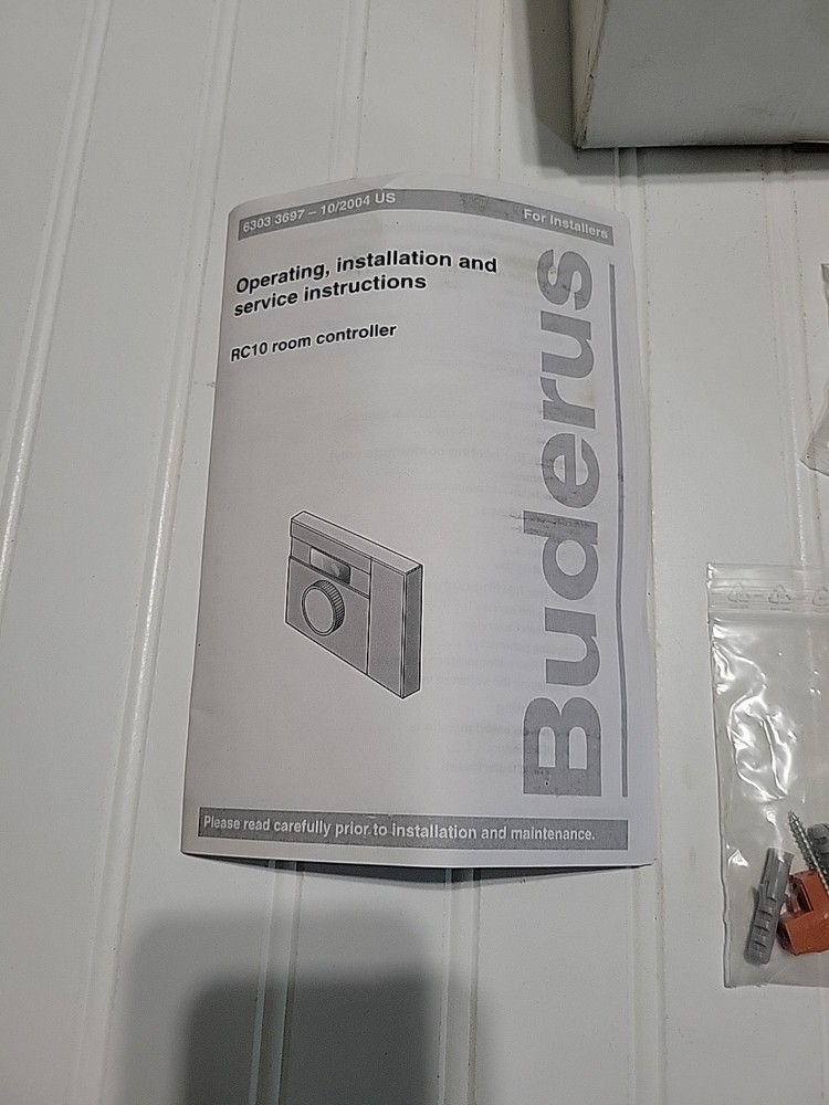Buderus RC10 Room Controller 63033277