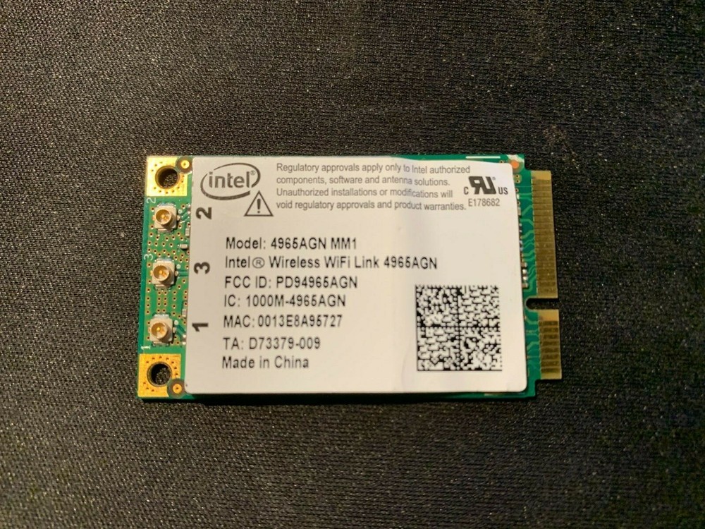 Intel 4965AGN MM1 Mini PCIe Wifi Wireless Card