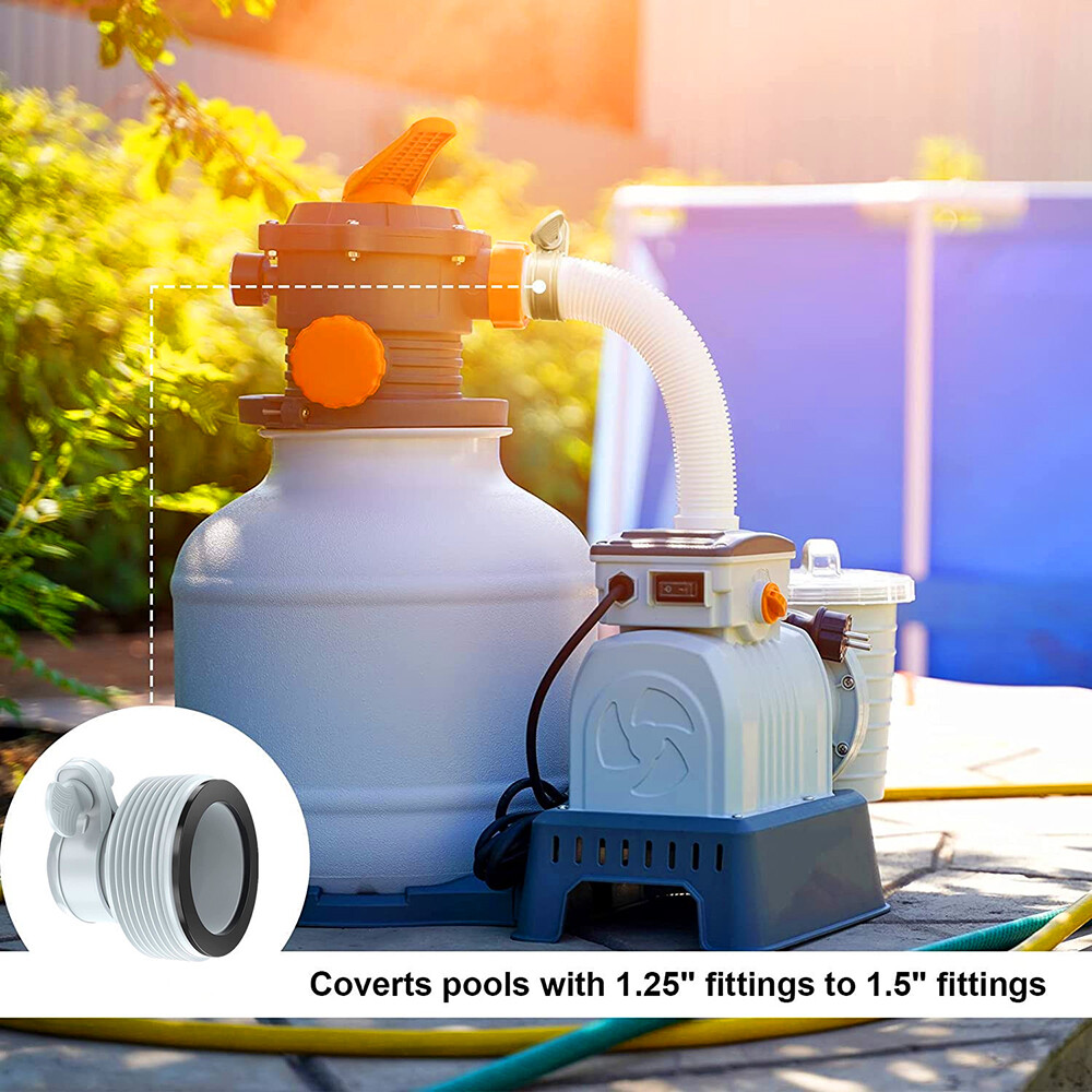 2/4 PCS For Replacement Intex Hose Adapter Pool Filter Pump Conversion Fitting