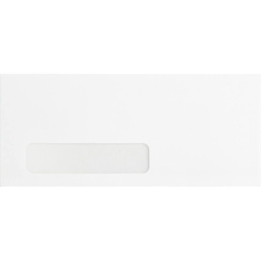 Business Source BSN42251 #10 Window Envelopes 500/box White