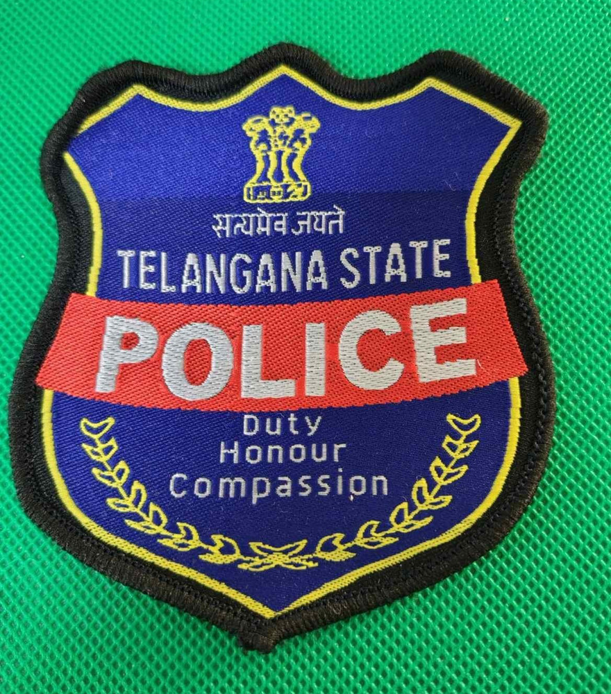 INDIA POLICE PATCH TELANGANA