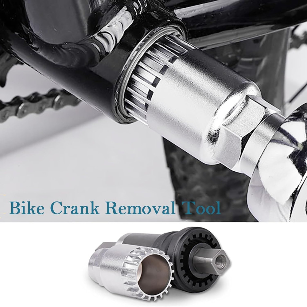 Bike Crank Removal Tool, Bicycle Crank Puller, Bottom Bracket Removal Tool for E