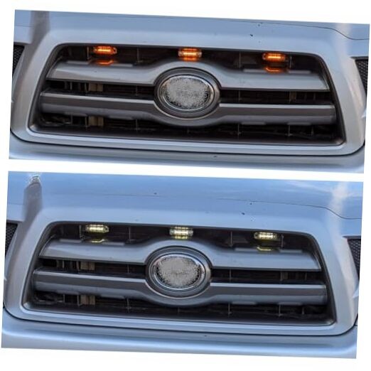 Dual Colour Led (Amber & White) Grille Light (3 Light Pro Pack)
