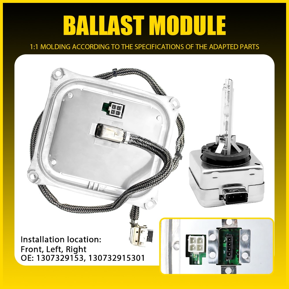 HID Xenon Headlight Ballast Control D1S Blubs For BMW E63 E64 E70 E90 E92 E93