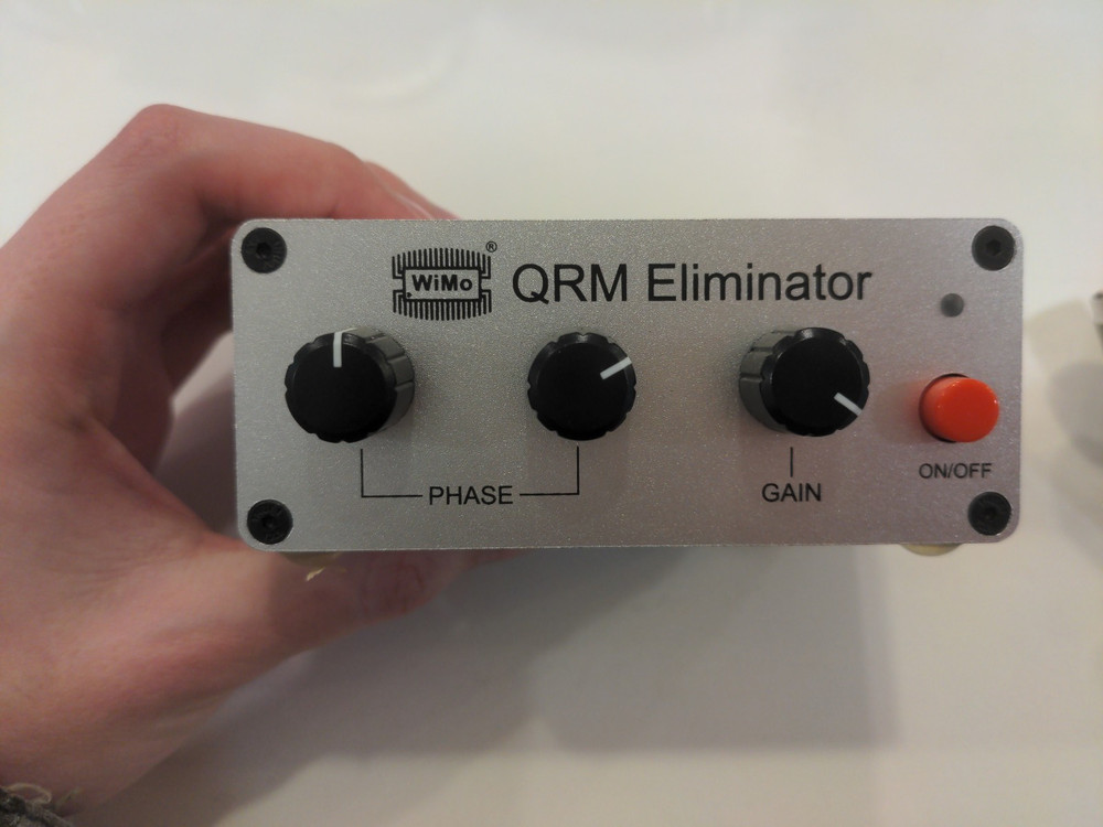 WiMo QRM Eliminator noise canceller + cables