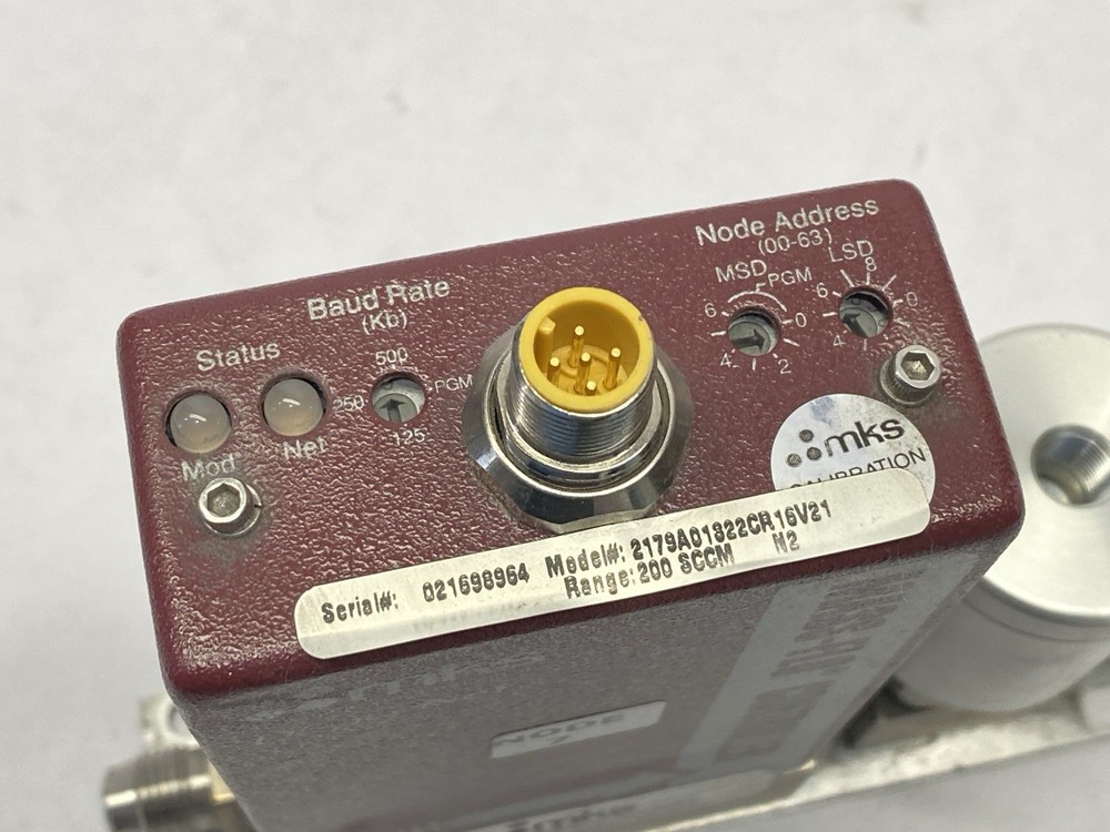 MKS 2179A01322CR16V21 Mass-Flow Controller 200SCCM