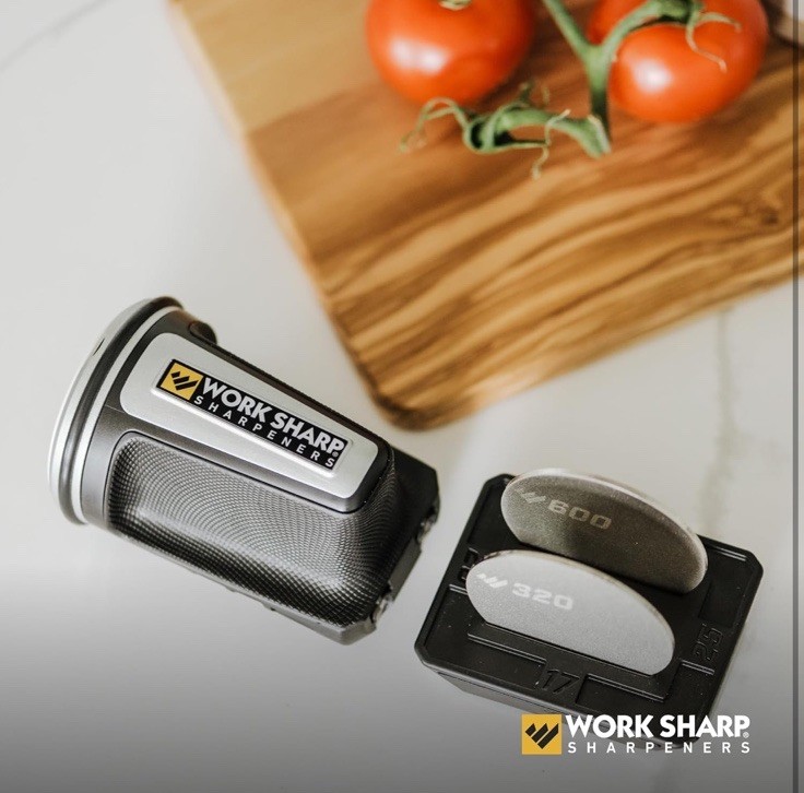 Work Sharp Rolling Knife Sharpener - 4 Angles - For All Kitchen Knife Sets