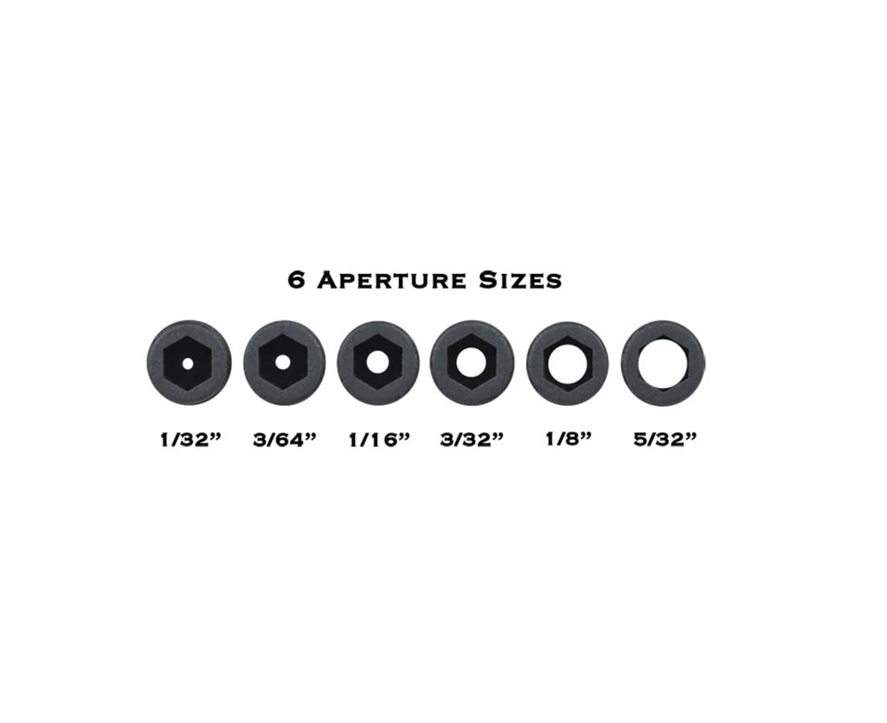 HAMSKEA ARCHERY SOLUTIONS Insight Short Draw Deluxe Peep Kit (SD White