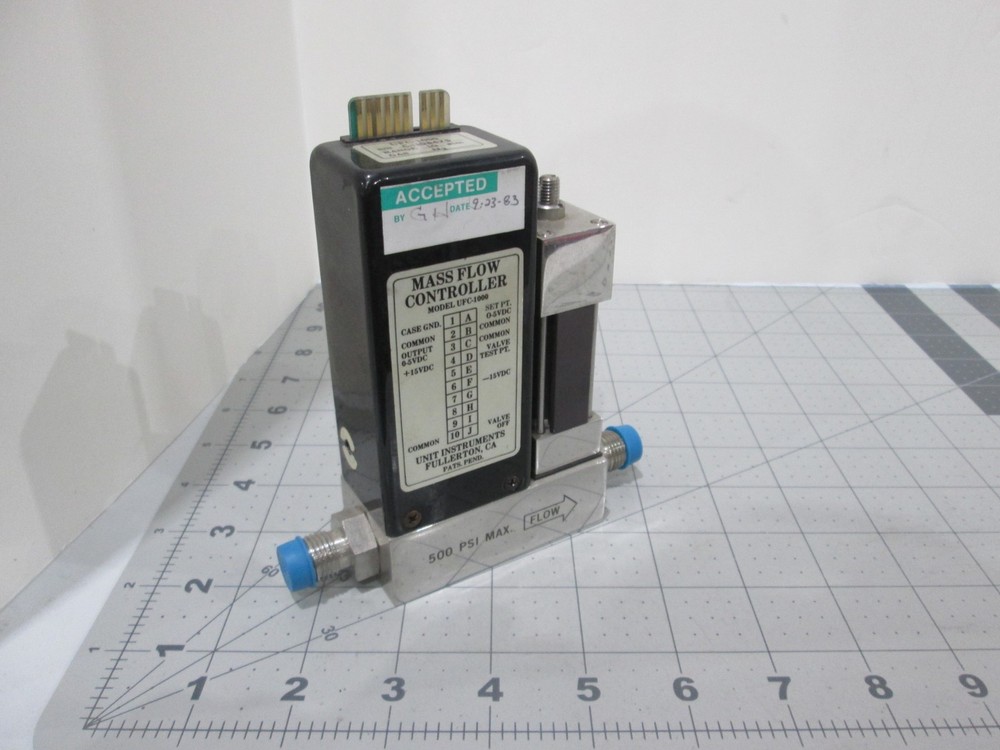 Unit, UFC-1000, Mass Flow Controller, N2, 10 SLM, Used