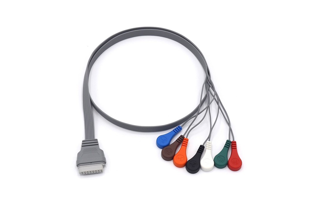 Edan ECG Compatible 7 Leads Snap - Same Day Shipping