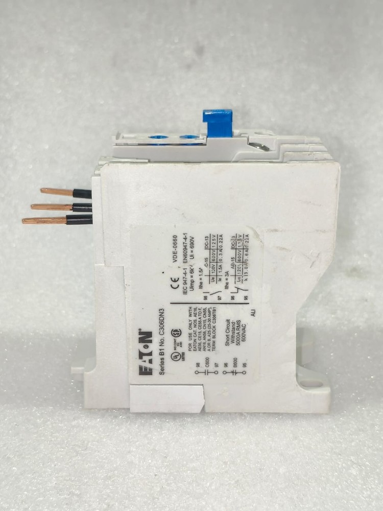 Eaton overload relay c306dn3 free fast shipping