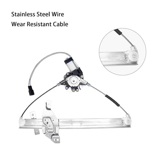 Front Left Driver Side Power Window Regulator with Motor Assembly, for 2006