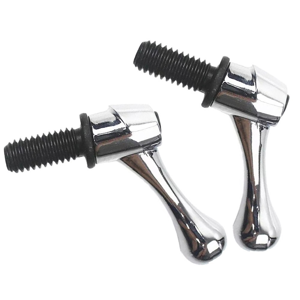Professional Grade 2PC Adjustable Fixed Handle Set for Bridgeport Mills ()