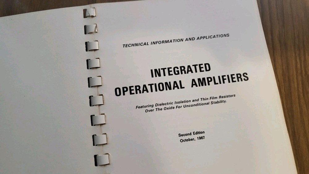 Radiation Incorporated Operational Amplifier Manual