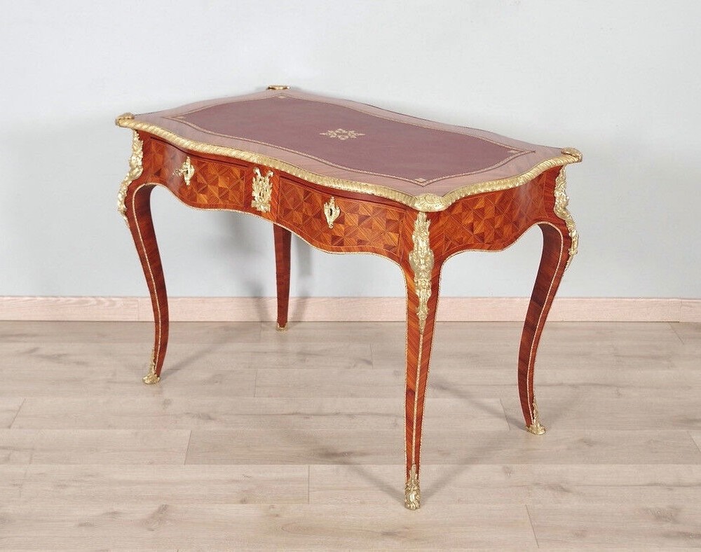 Louis XV Style Flat Desk