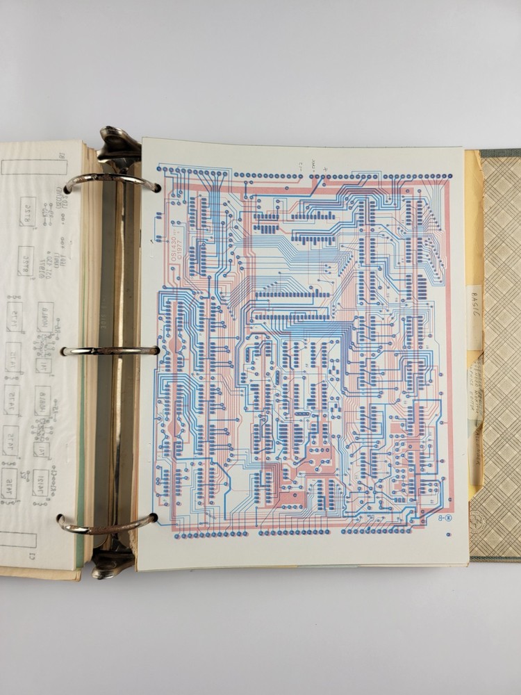 Original Vintage Ohio Scientific Manual Data Sheets Challenger 2 & 3 CPU 1970s