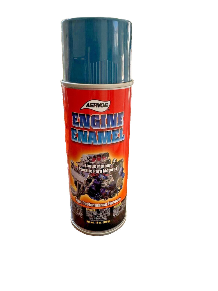 Engine Paint Blue Chevrolet 12 Oz 6-Pack Includes 3 Gloves