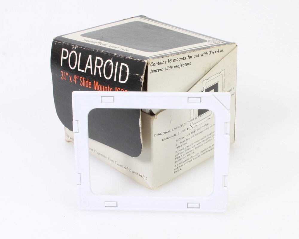 POLAROID SLIDE MOUNTS, IN ORIGINAL BOX