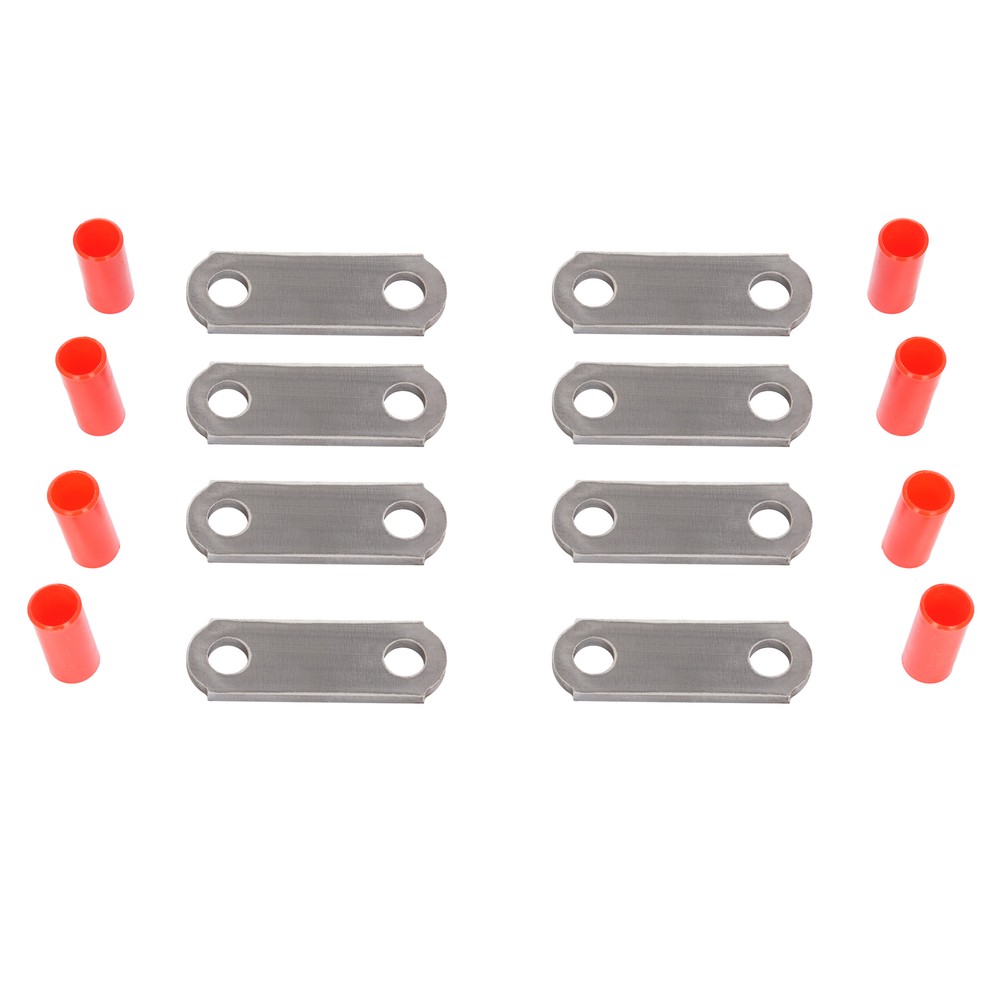 Heavy Duty Tandem Trailer Axle Suspension Shackle Kit For Double Eye Spring