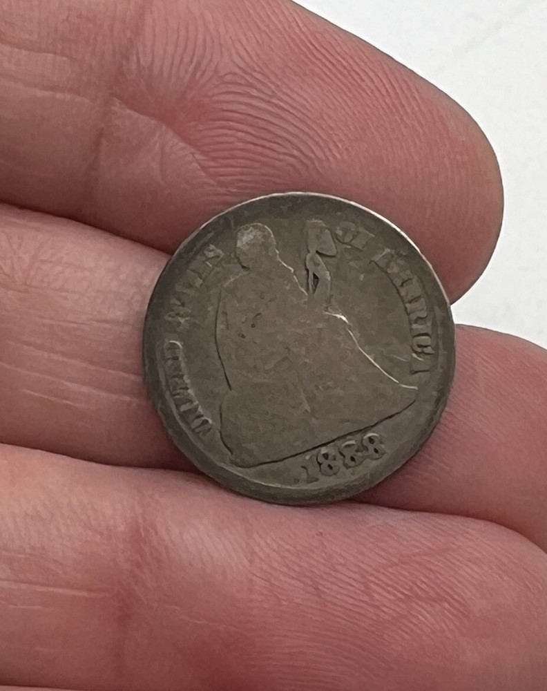 1888 Seated Liberty Dime