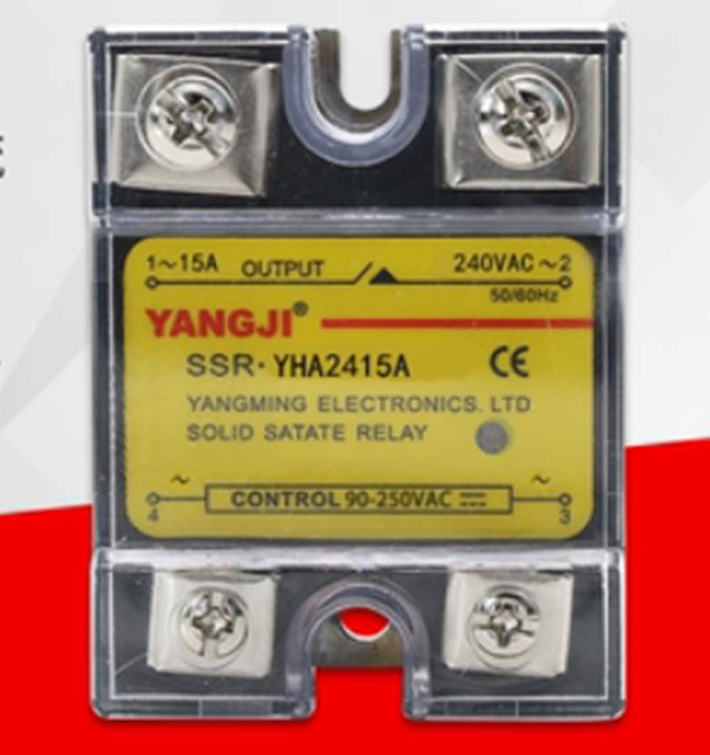 Single-phase Solid State Relay AC-AC AC Control AC YHA2415A 240VAC 15A